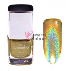 Lac de unghii Holografic 3D de 7 ml Cod 06 Gold